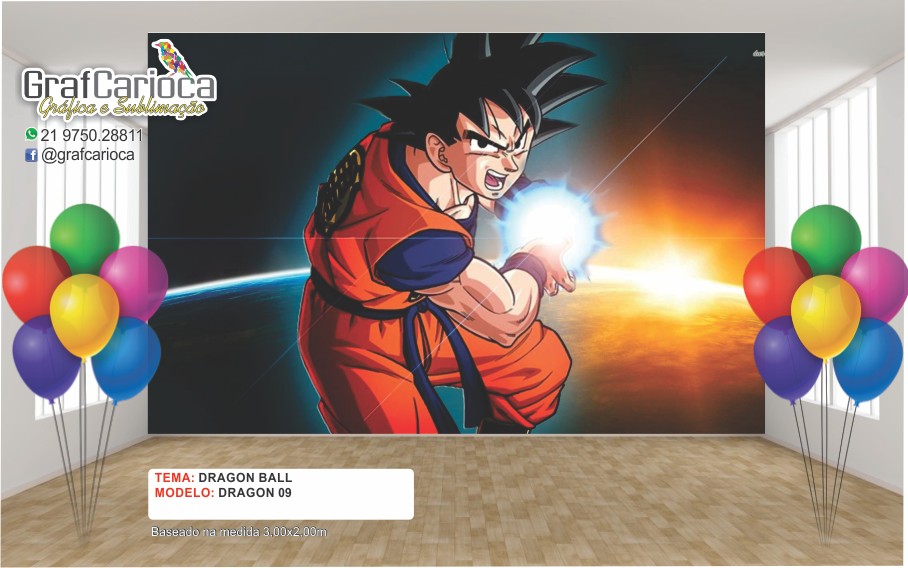 Kit Digital Dragon Ball Completo